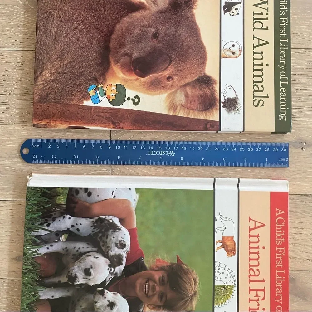 Children's Book Set Animals